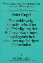 Das schleswig-holsteinische Amt bei Erledigung der  Selbstverwaltungsangelegenheiten der amtsangehoerigen Gemeinden