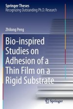 Bio-inspired Studies on Adhesion of a Thin Film on a Rigid Substrate