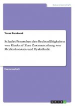 Schadet Fernsehen den Rechenfähigkeiten von Kindern? Zum Zusammenhang von Medienkonsum und Dyskalkulie