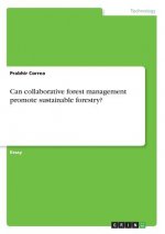 Can collaborative forest management promote sustainable forestry?