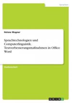 Sprachtechnologien und Computerlinguistik. Textverbesserungsmassnahmen in Office Word