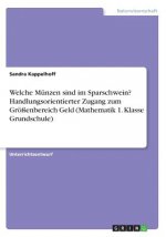 Welche Munzen sind im Sparschwein? Handlungsorientierter Zugang zum Groessenbereich Geld (Mathematik 1. Klasse Grundschule)