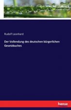 Vollendung des deutschen burgerlichen Gesetzbuches