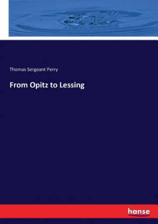 From Opitz to Lessing