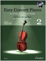 Easy Concert Pieces, Violoncello und Klavier, m. Audio-CD. Bd.2