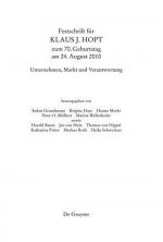 Festschrift fur Klaus J. Hopt zum 70. Geburtstag am 24. August 2010