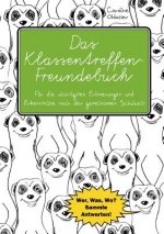 Klassentreffen-Freundebuch - Fur die wichtigsten Erinnerungen und Erkenntnisse nach der gemeinsamen Schulzeit. Wer, Was, Wo? Sammle Antworten!