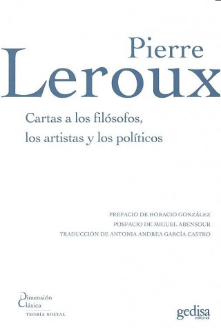 CARTAS A LOS FILÓSOFOS, A LOS ARTISTAS Y LOS POLÍTICOS