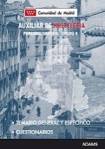 Auxiliar de Hostelería, grupo V, personal laboral, Comunidad de Madrid. Temario y cuestionario