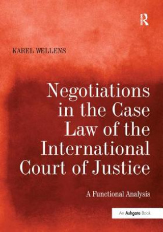 Negotiations in the Case Law of the International Court of Justice