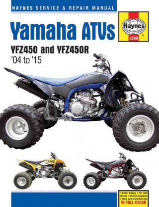 Yamaha YZF450 & YZF450R ATV Repair Manual