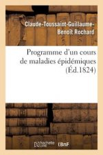 Programme d'Un Cours de Maladies Epidemiques