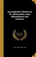 GER-ENGLISCHE THEATER IM 19 JA