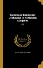 SAMMLUNG ENGLISCHER DENKMALER