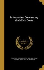 INFO CONCERNING THE MILCH GOAT