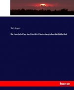 Handschriften der Furstlich-Furstenbergischen Hofbibliothek