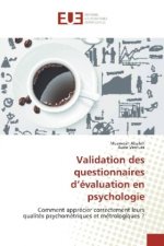 Validation des questionnaires d'évaluation en psychologie