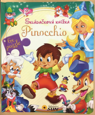 Skládačková knížka Pinocchio
