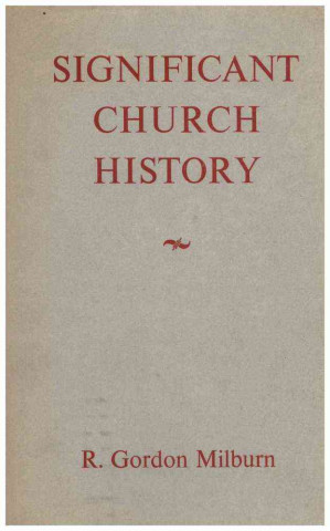 SIGNIFICANT CHURCH HIST