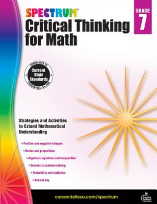 Spectrum Critical Thinking for Math, Grade 7