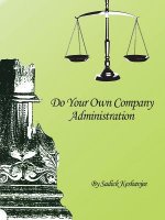 Do Your Own Company Administration