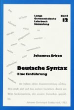 Deutsche Syntax