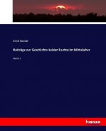 Beitrage zur Geschichte beider Rechte im Mittelalter
