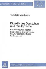 Didaktik des Deutschen als Fremdsprache