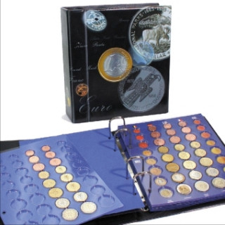 Euromünzen-Sammelalbum Topset, für alle Euromünzensätze 1 Cent bis 2 Euro