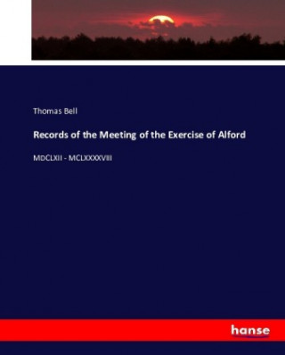 Records of the Meeting of the Exercise of Alford