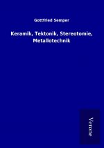 Keramik, Tektonik, Stereotomie, Metallotechnik