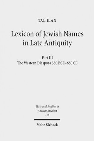 Lexicon of Jewish Names in Late Antiquity