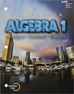 HOLT MCDOUGAL ALGEBRA 1 CALIFO