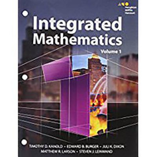 HMH INTEGRATED MATH 1