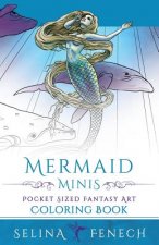 Mermaid Minis - Pocket Sized Fantasy Art Coloring Book