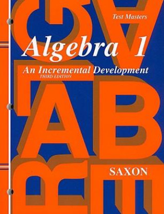 ALGEBRA 1 TEST MASTERS 3/E