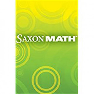 SAXON MATH TEACHER/E