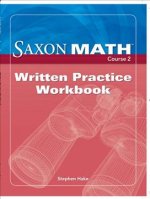 WORKBK-SAXON MATH COURSE 2 WRI