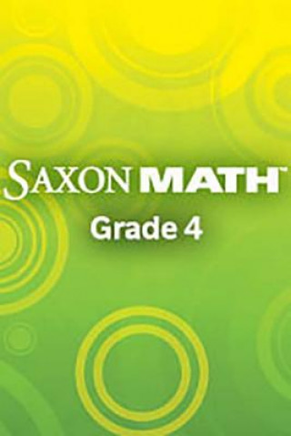 SAXON MATH INTERMEDIATE 4 -SG