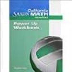 SAXON MATH 6 CALIFORNIA STUDEN