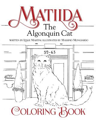 Matilda, The Algonquin Cat Coloring Book