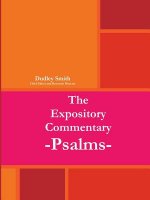 Expository Commentary:Psalms