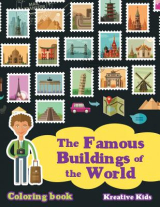 Famous Buildings of the World Coloring Book