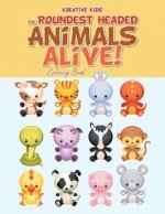 Roundest Headed Animals Alive! Coloring Book