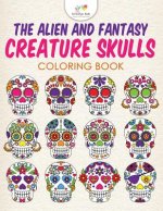 Alien and Fantasy Creature Skulls Coloring Book