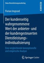 Kundenseitig Wahrgenommene Wert Der Anbieter- Und Der Kundengesteuerten Dienstleistungsindividualisierung
