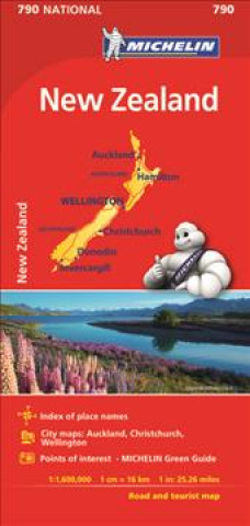 Michelin New Zealand Map