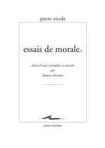 FRE-ESSAIS DE MORALE