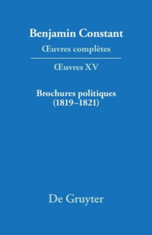 Brochures politiques (1819-1821)