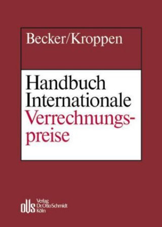 Handbuch Internationale Verrechnungspreise, 3 Teile